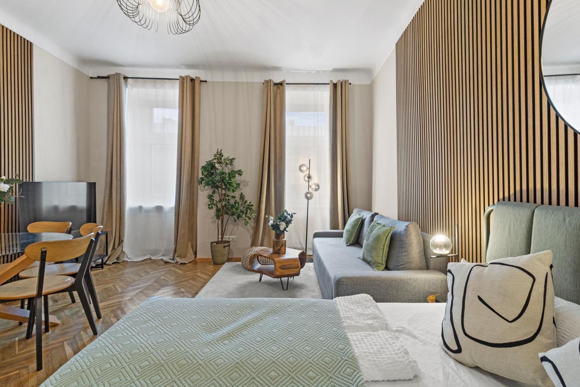 Close To Danube And Wiener Riesenrad Екстер'єр фото